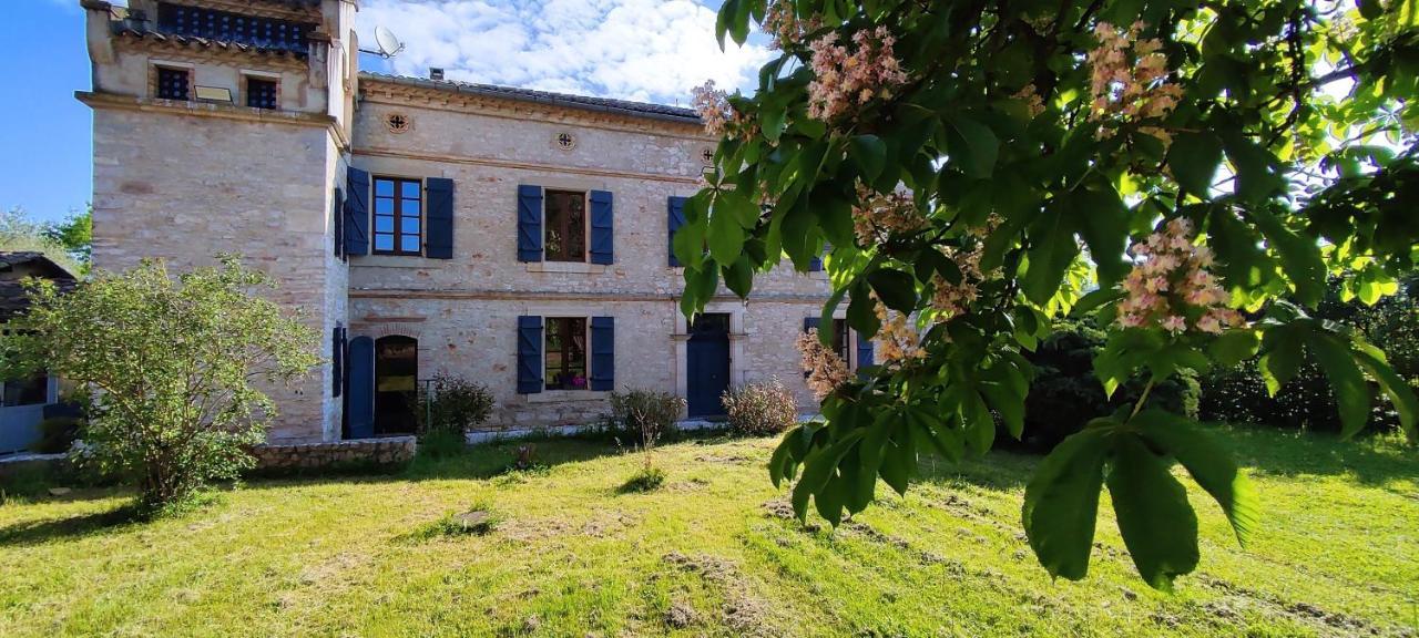 Domaine Les Garrigues Panzió Puygaillard-de-Quercy Kültér fotó